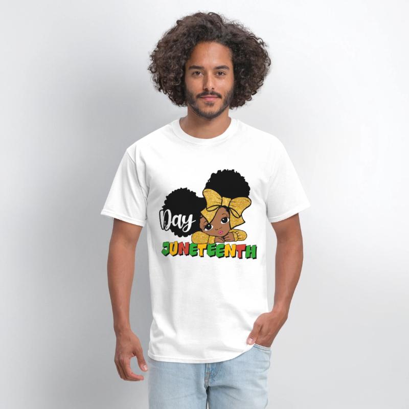 Juneteenth Day Celebration Afro Girl