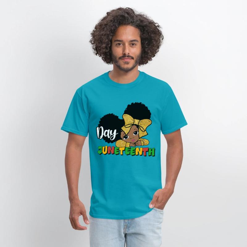 Juneteenth Day Celebration Afro Girl