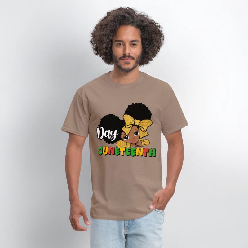 Juneteenth Day Celebration Afro Girl