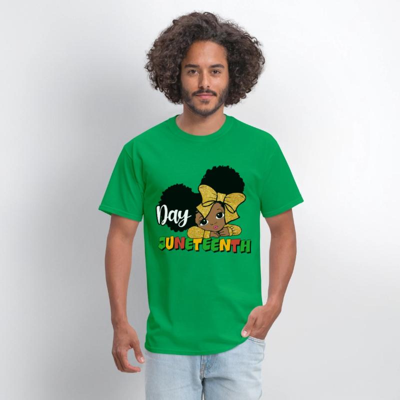 Juneteenth Day Celebration Afro Girl