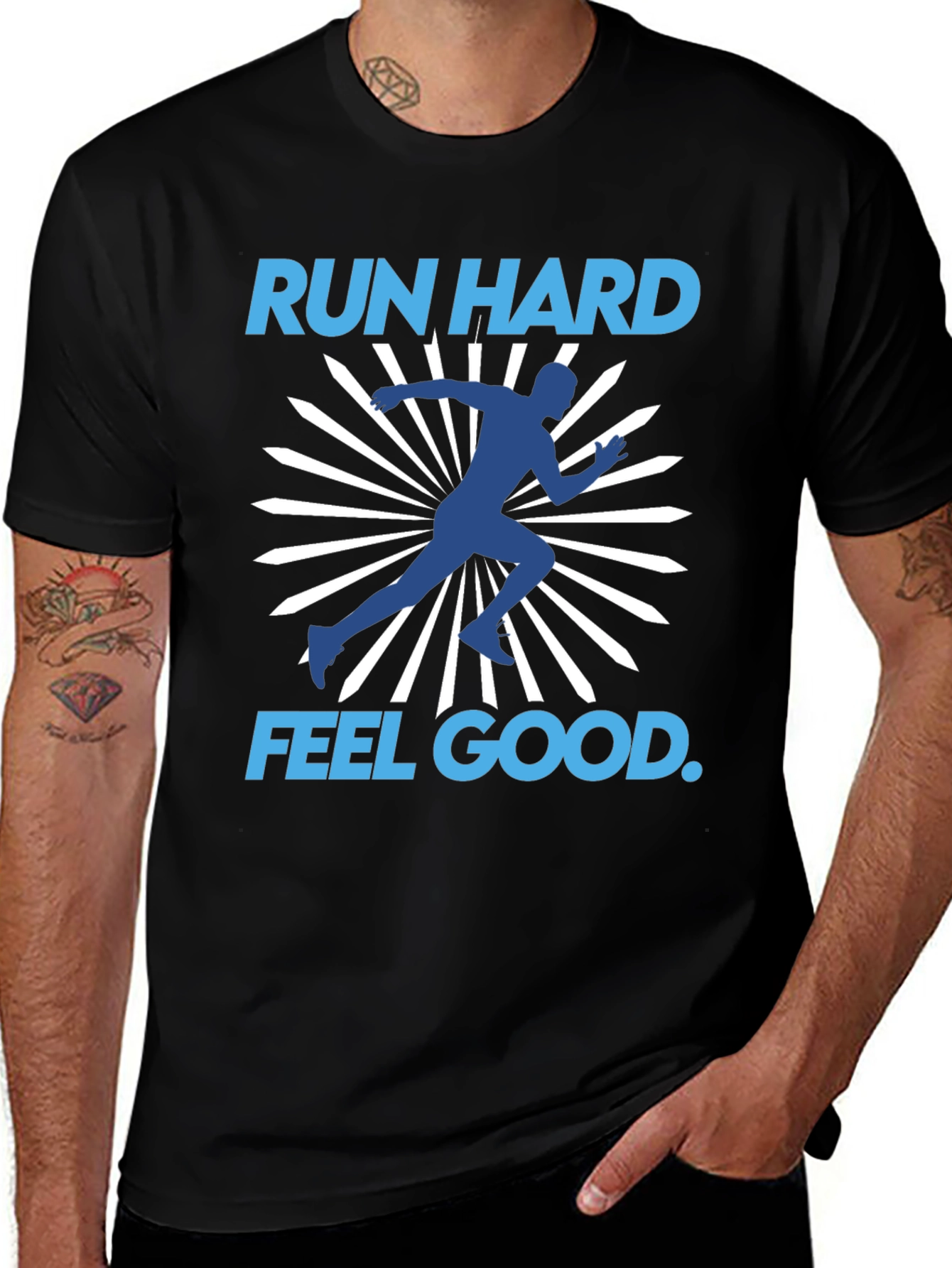 Run Hard Feel Good T-Shirt