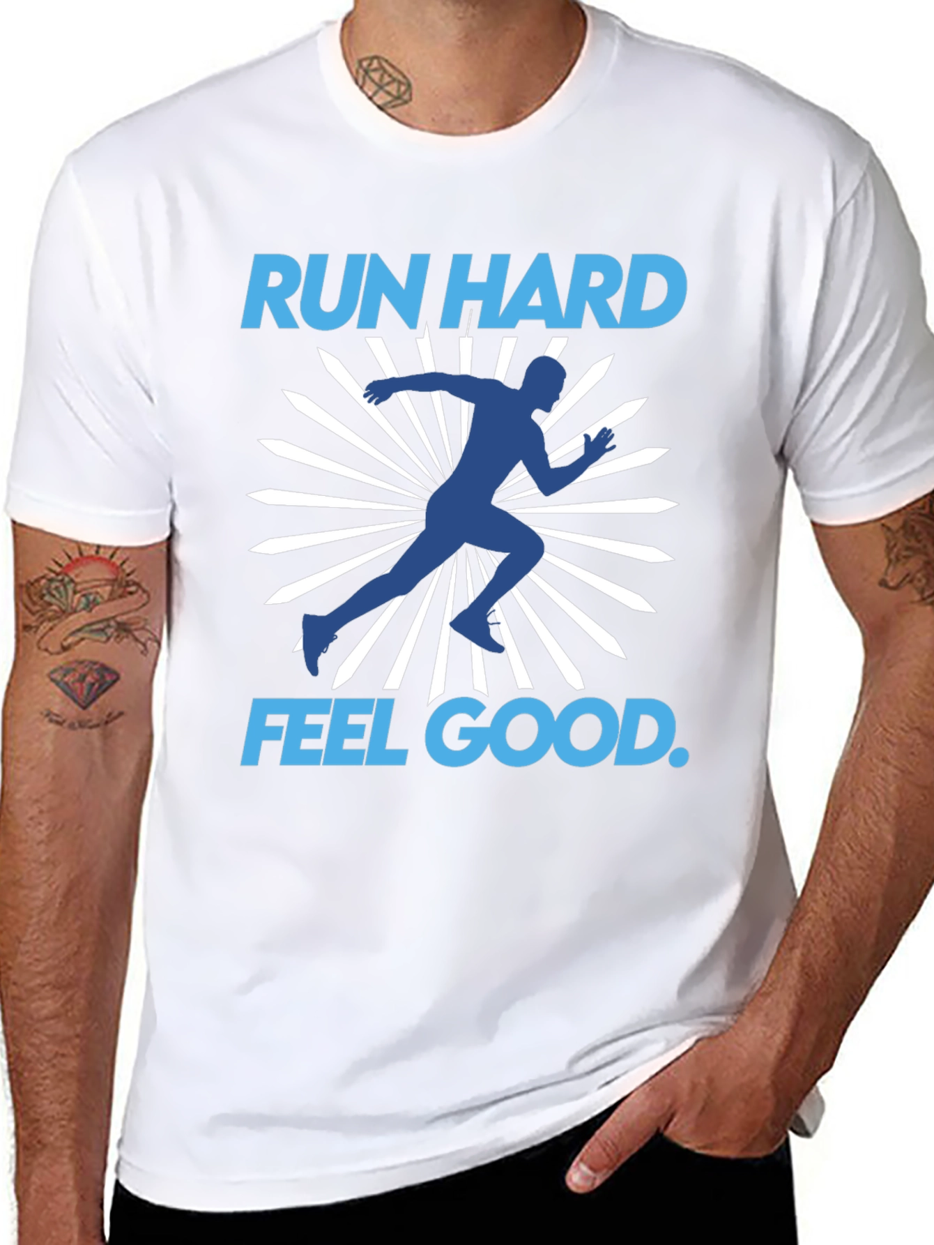 Run Hard Feel Good T-Shirt