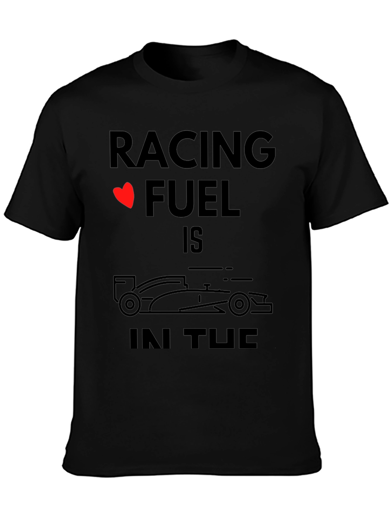 Racing Fuel T-Shirt: Formula 1 Fan Apparel