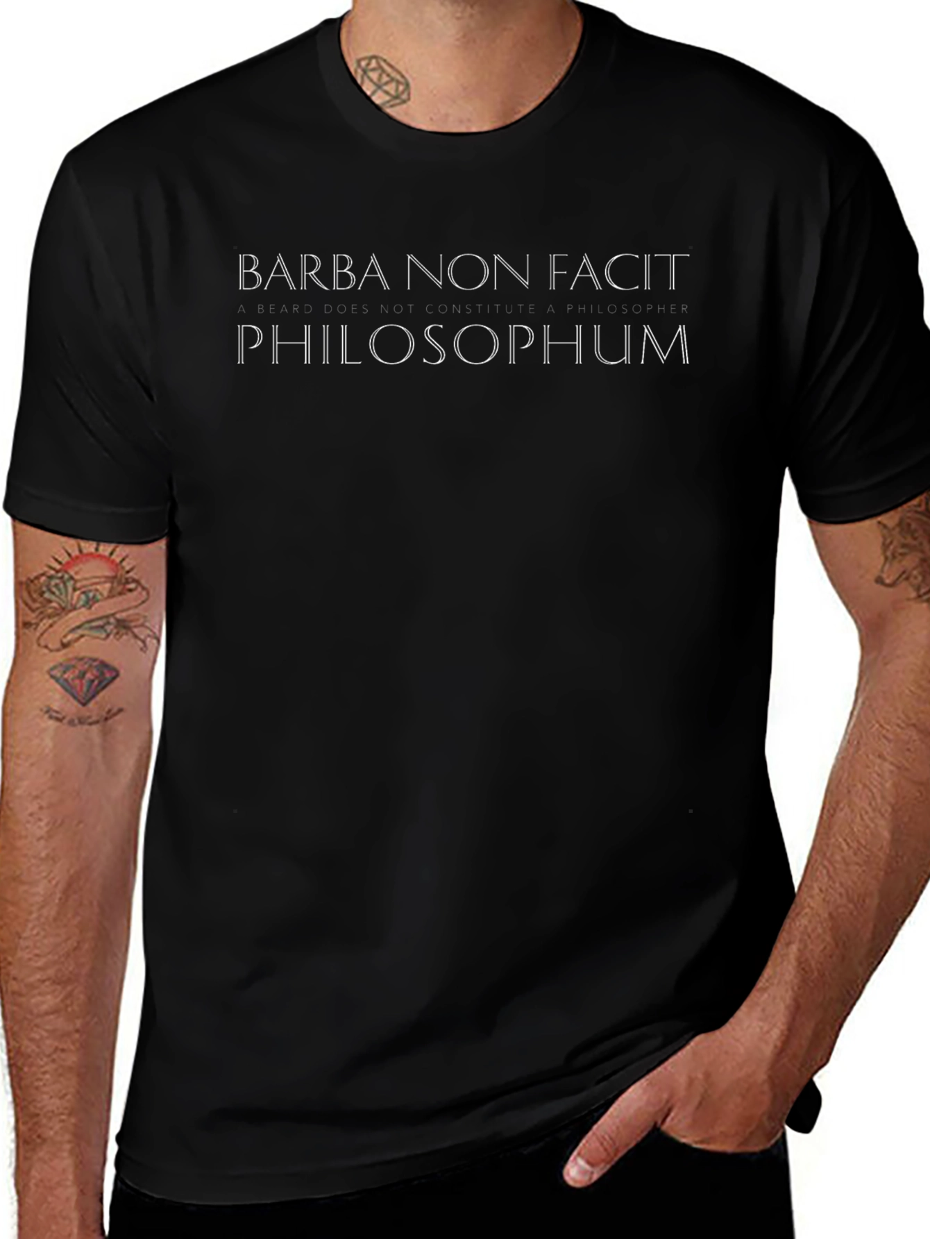 Barba Non Facit Philosophum T-Shirt