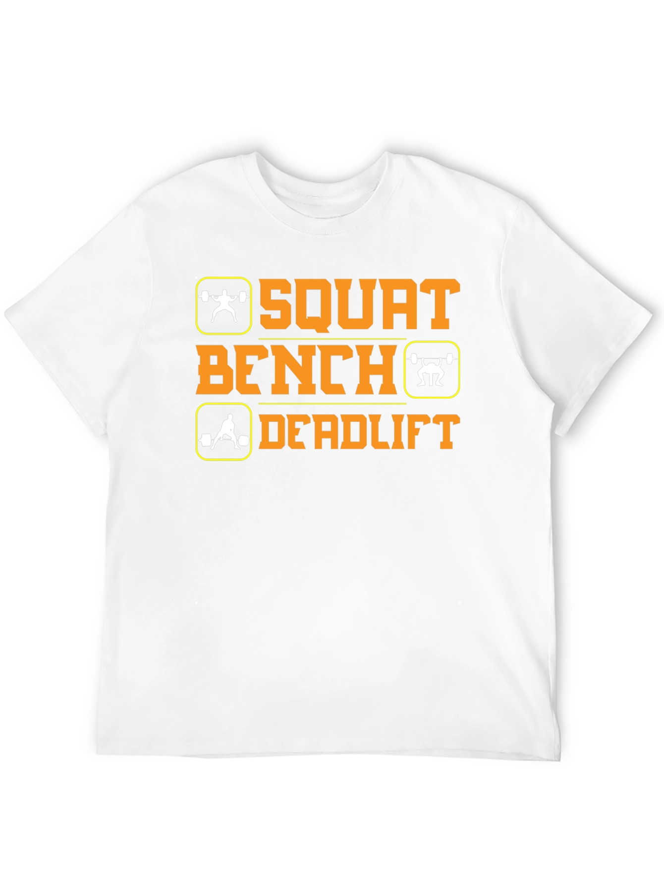 Squat Bench Deadlift Workout Gym T-Shirt