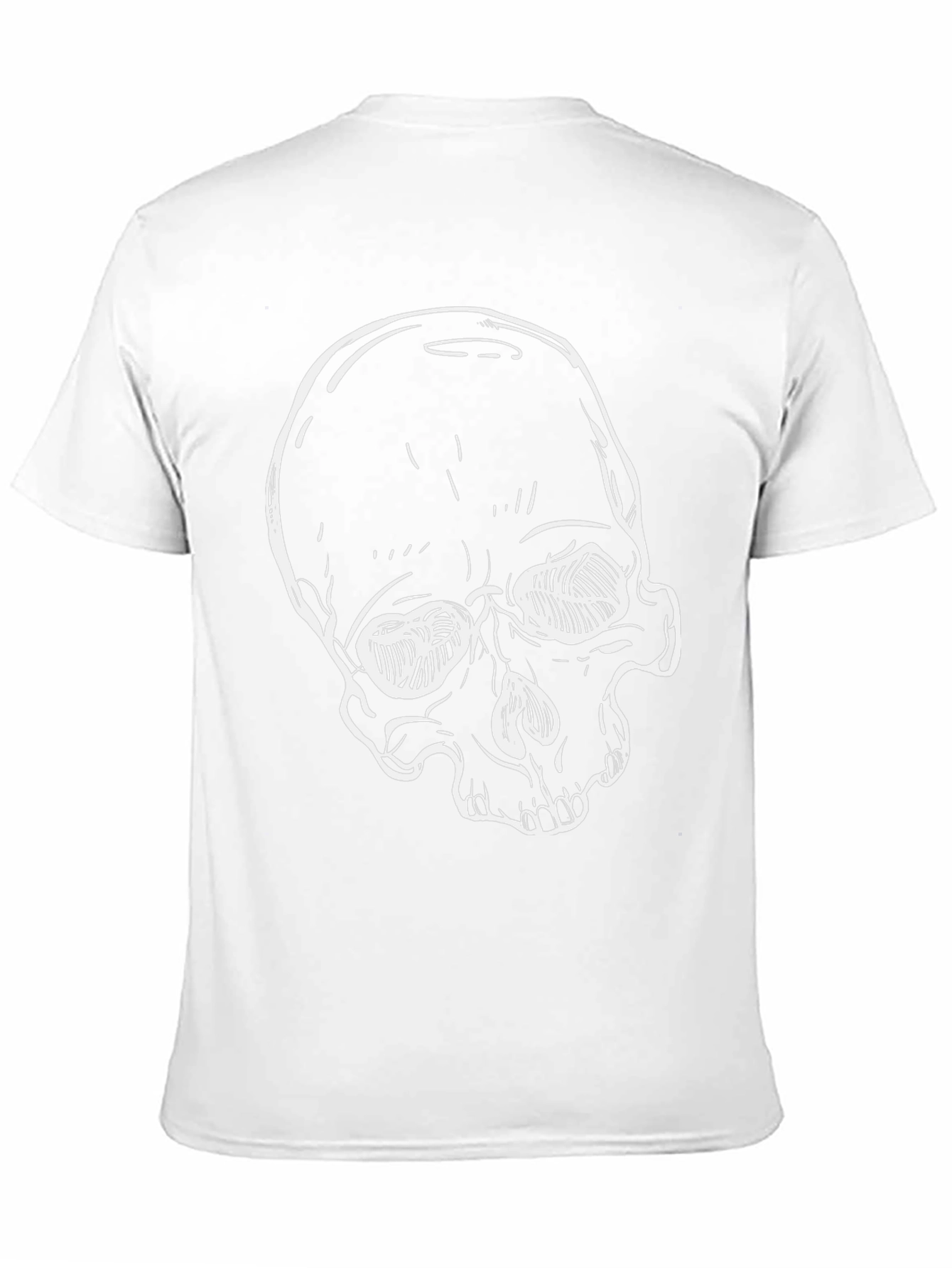 Skull Graphic Black T-Shirt - Edgy Streetwear