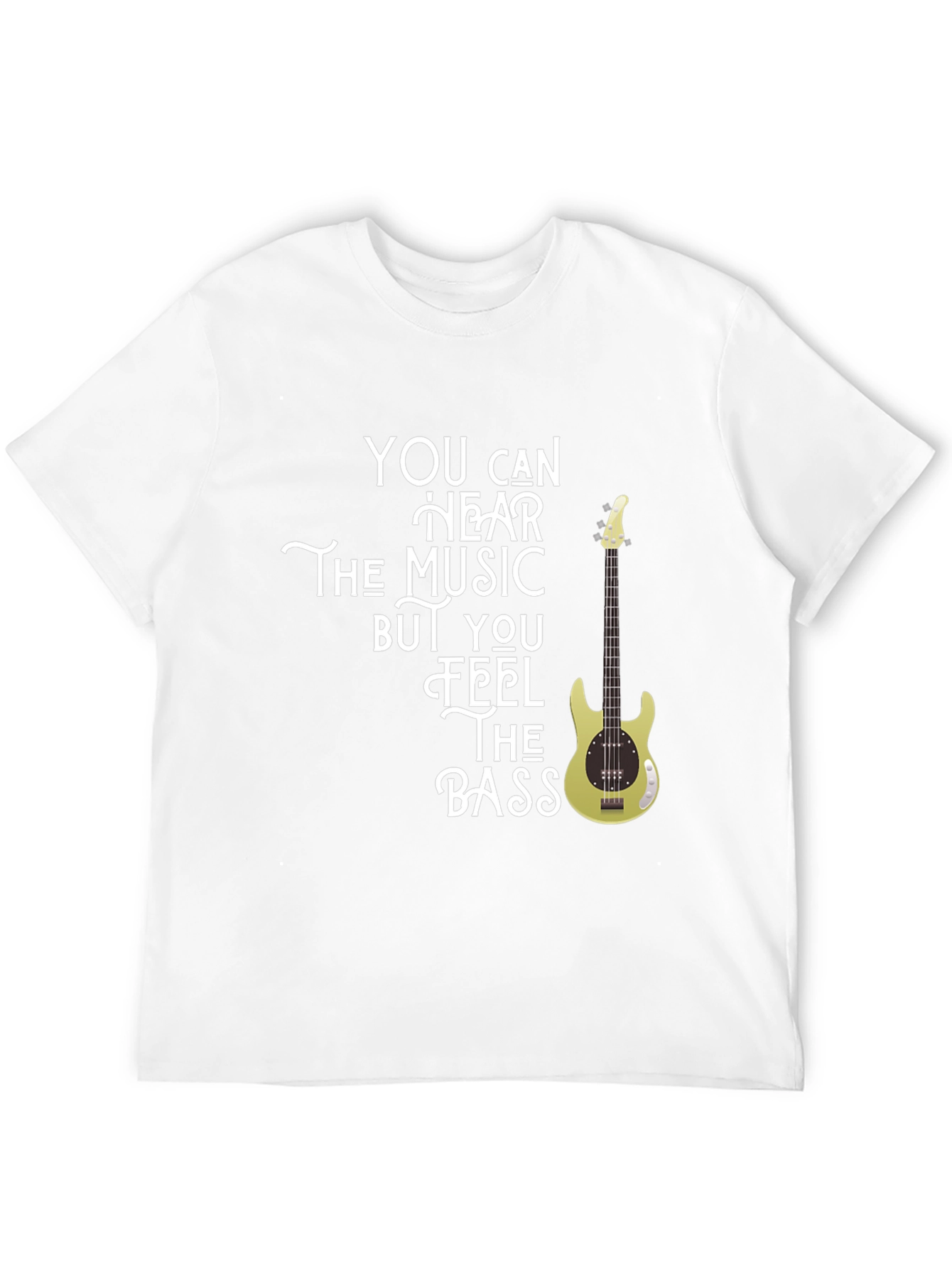 Feel The Bass - Music Graphic T-Shirt