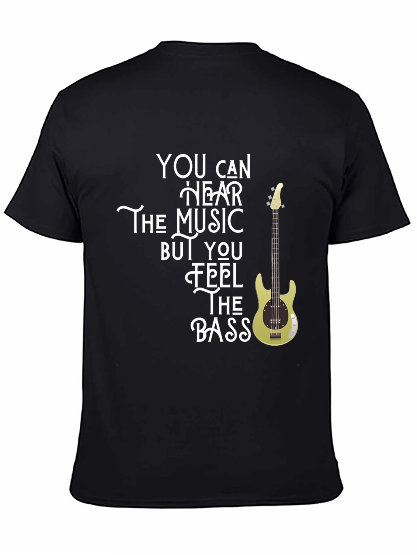 Feel The Bass - Music Graphic T-Shirt