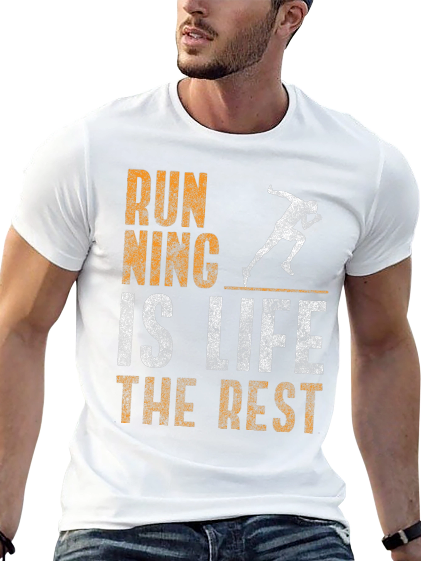 Running is Life Graphic T-Shirt