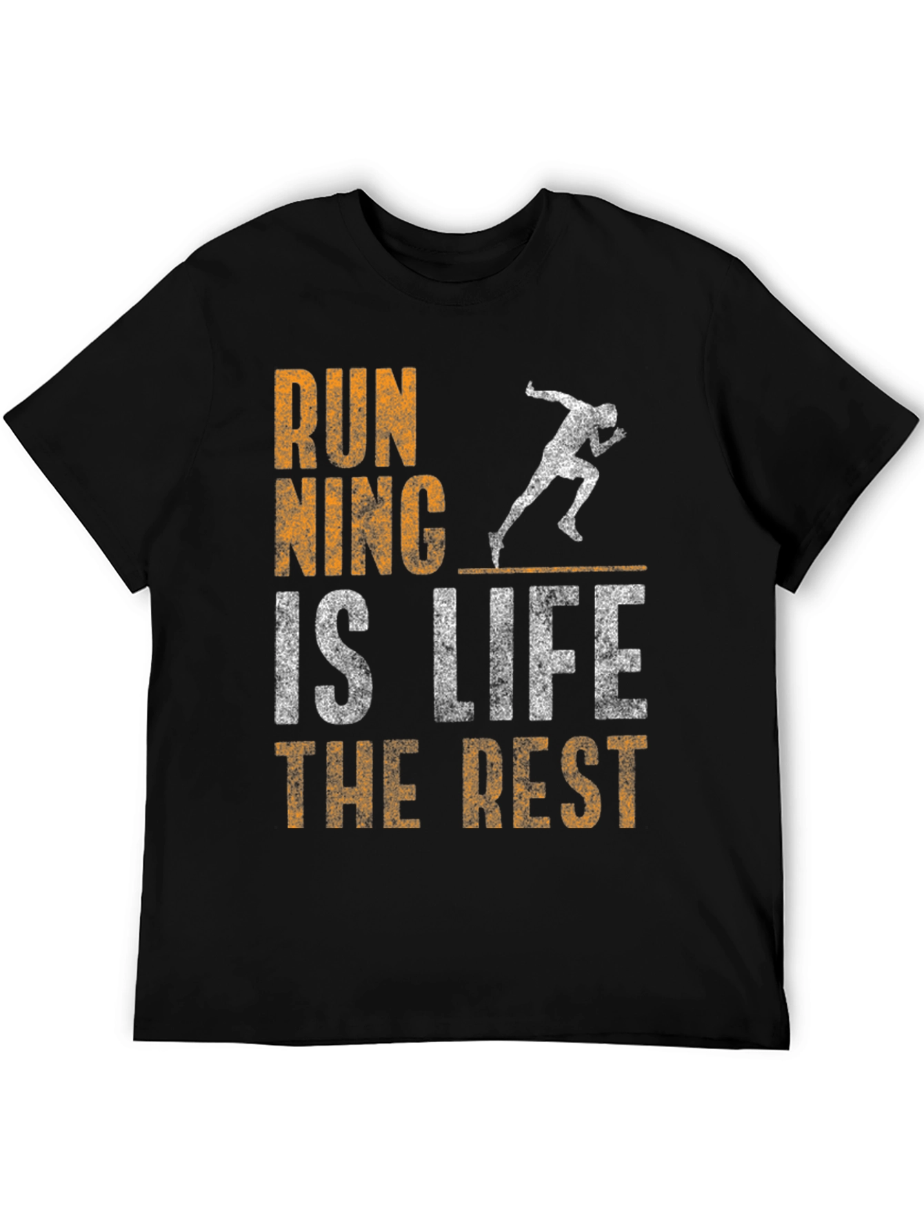 Running is Life Graphic T-Shirt