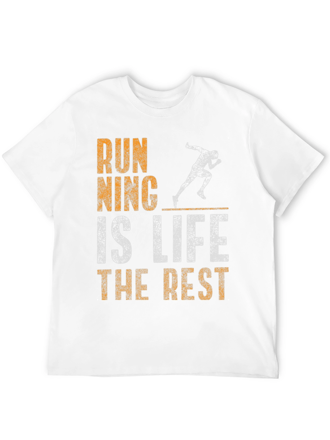 Running is Life Graphic T-Shirt