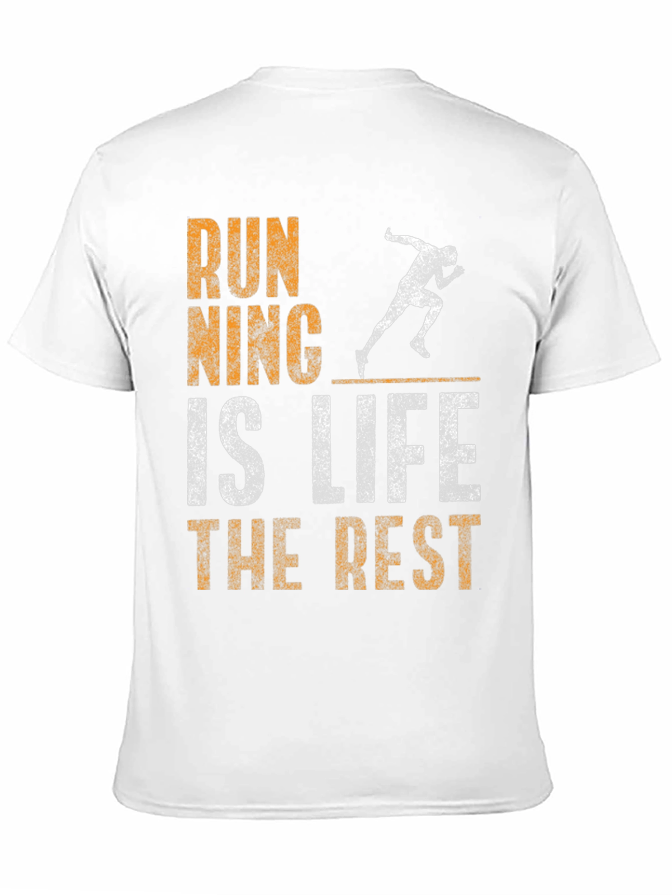 Running is Life Graphic T-Shirt