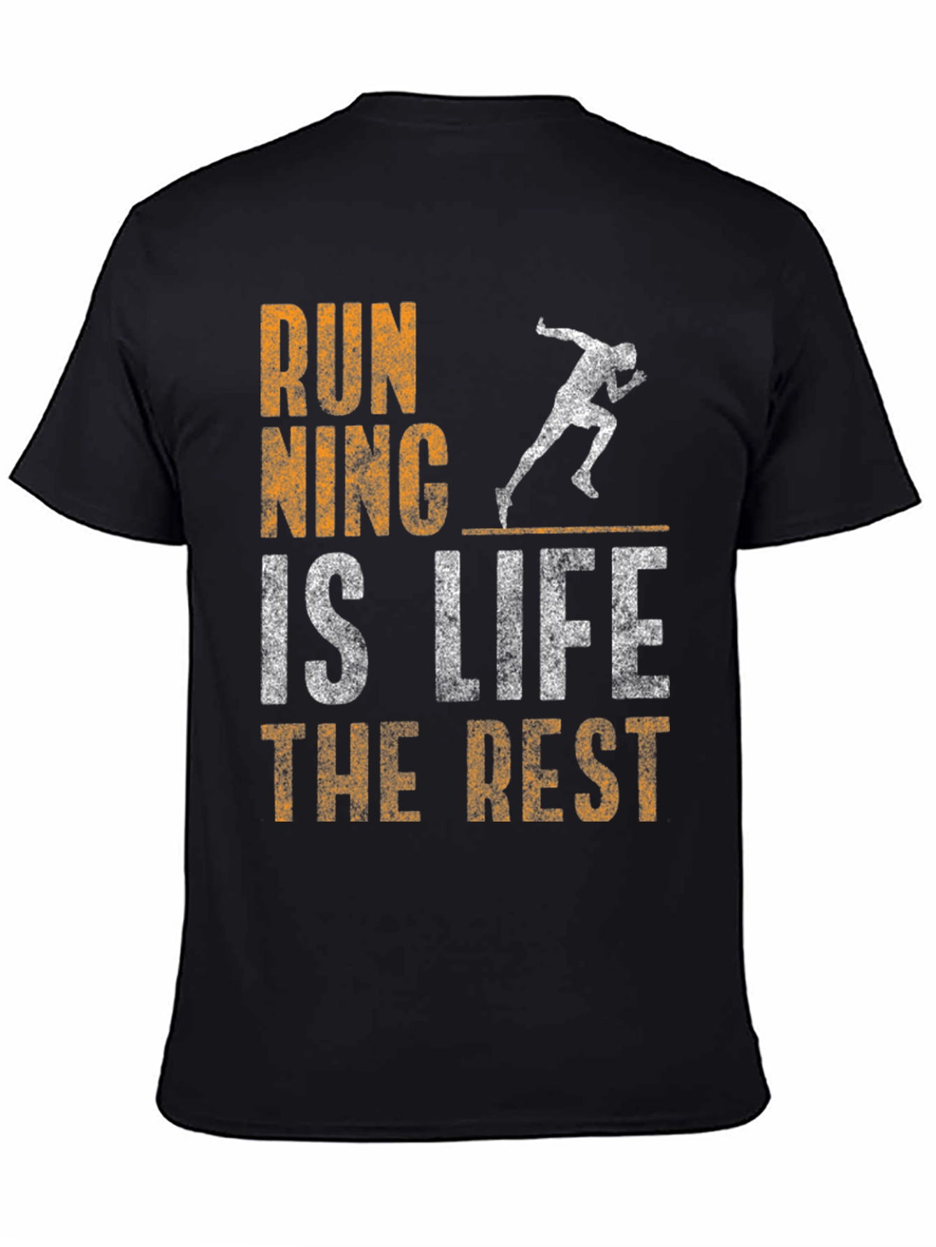 Running is Life Graphic T-Shirt