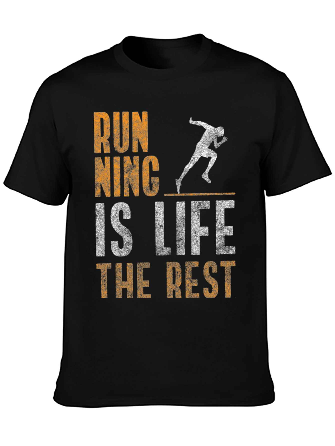 Running is Life Graphic T-Shirt