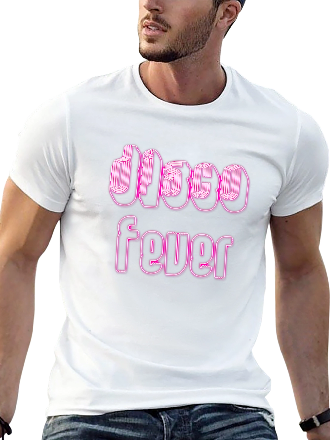 Disco Fever Graphic Tee - Black T-Shirt