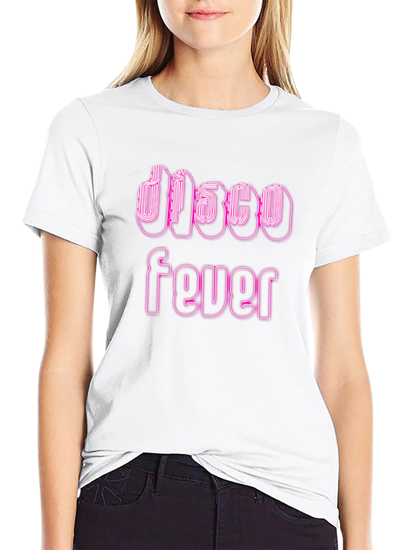 Disco Fever Graphic Tee - Black T-Shirt
