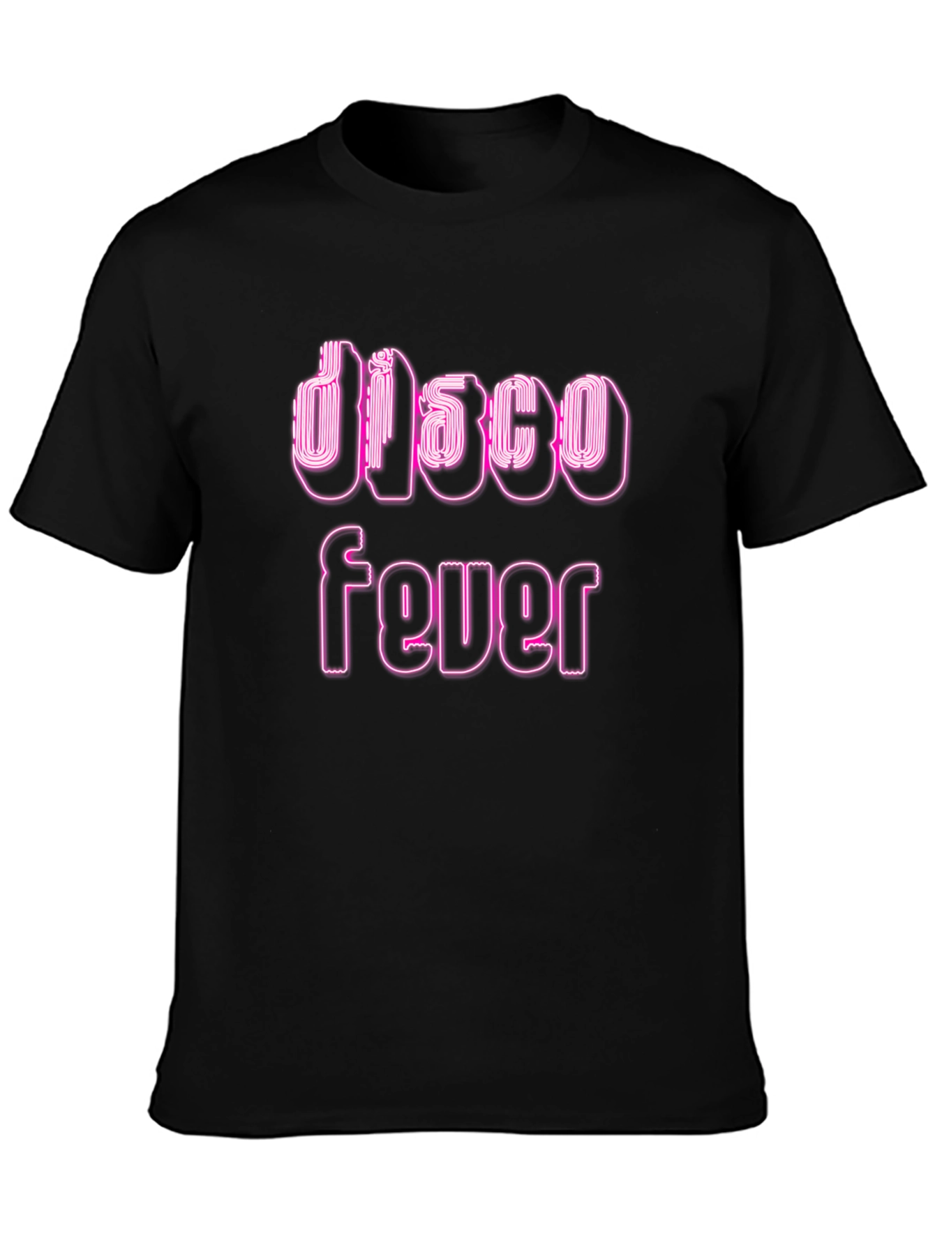 Disco Fever Graphic Tee - Black T-Shirt