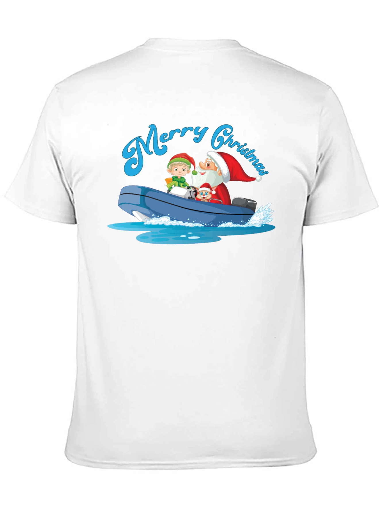 Merry Christmas Boat Ride T-Shirt