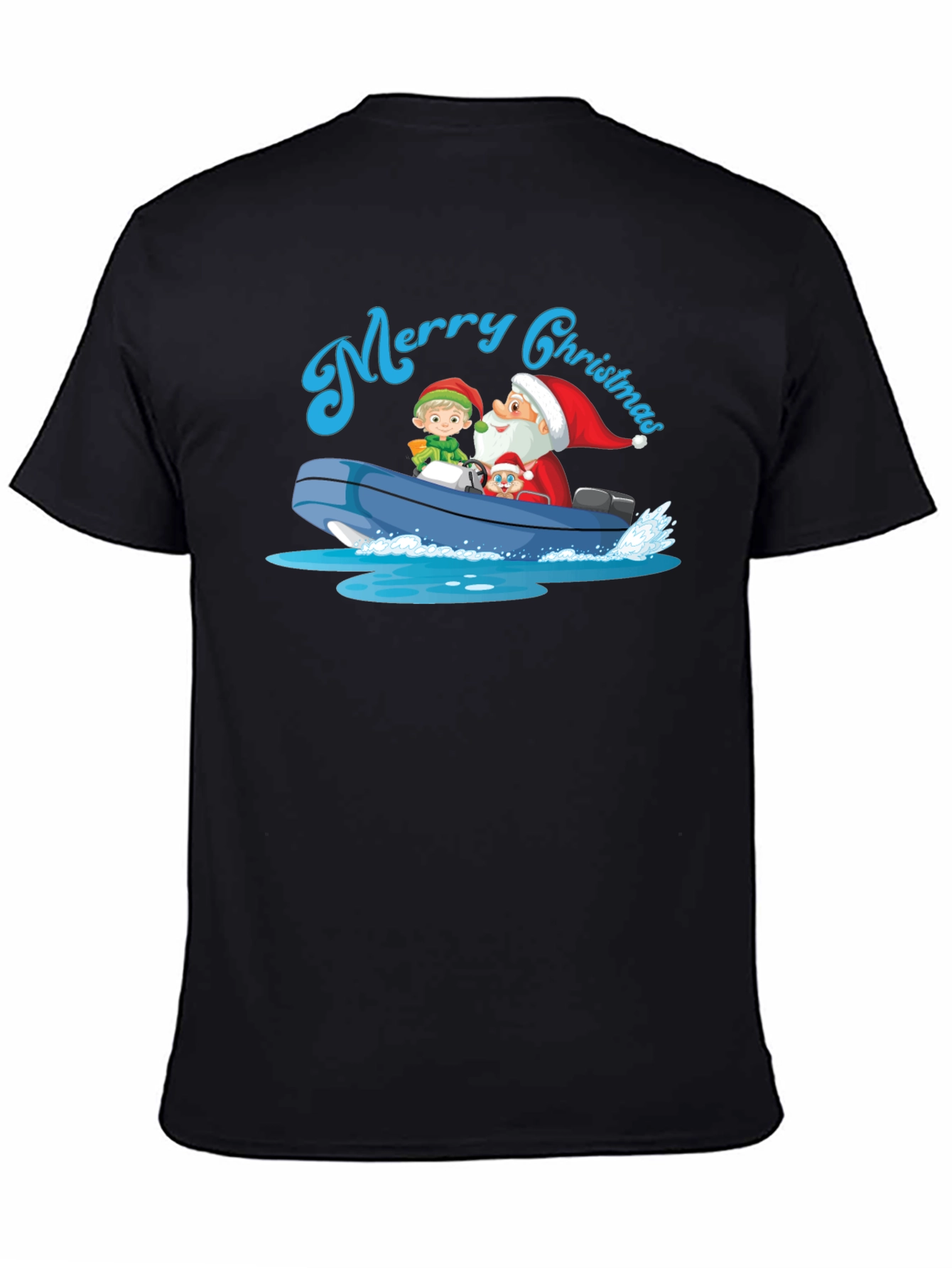 Merry Christmas Boat Ride T-Shirt