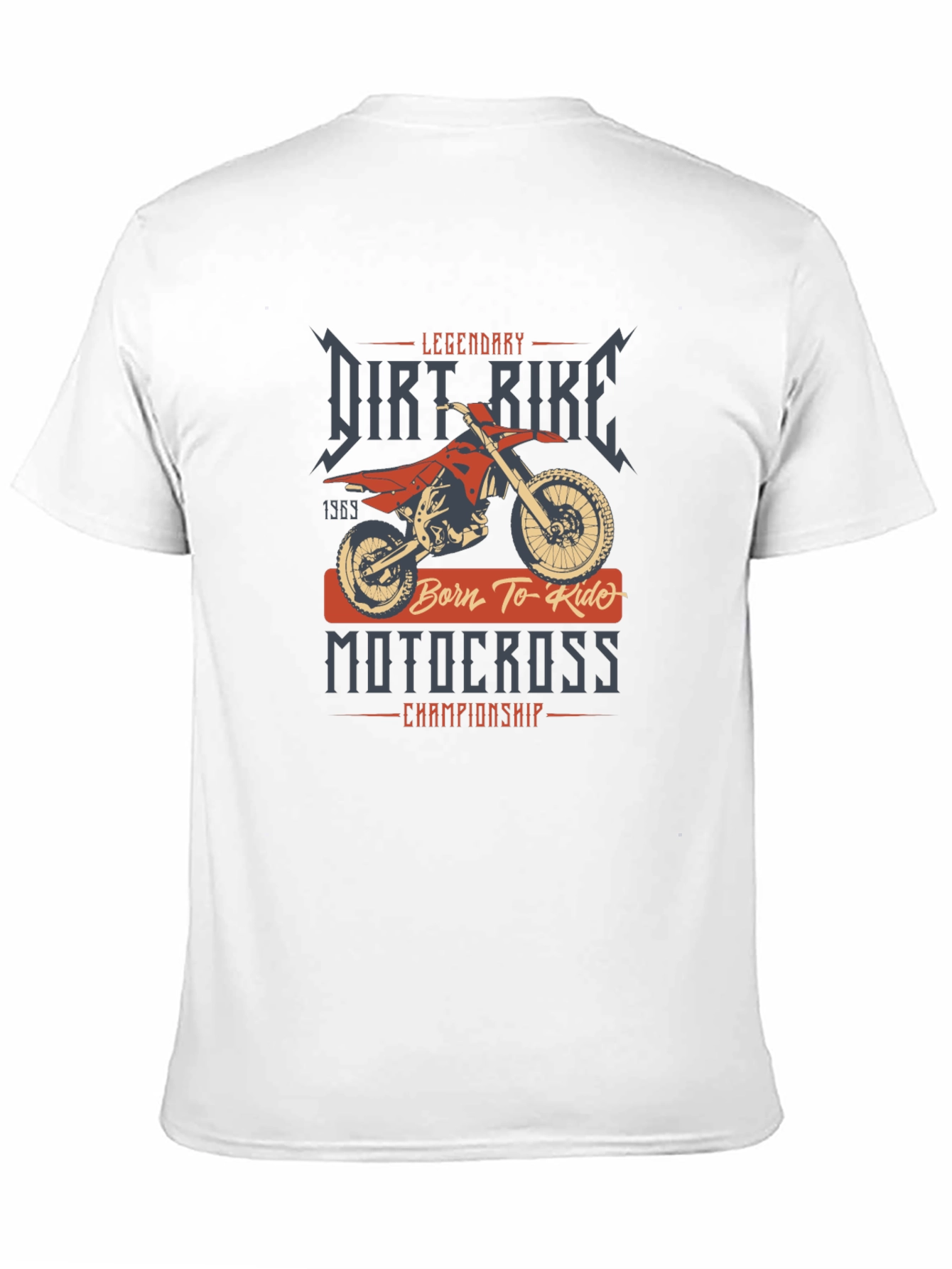 Legendary Dirt Bike Motocross Graphic T-Shirt