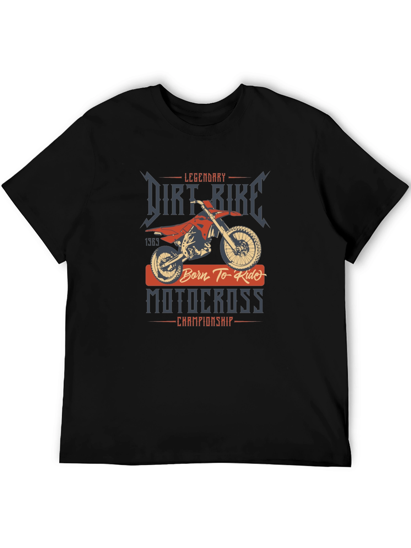 Legendary Dirt Bike Motocross Graphic T-Shirt