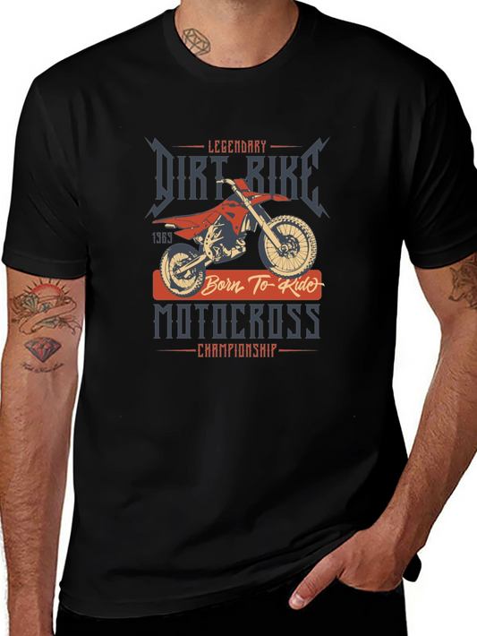 Legendary Dirt Bike Motocross Graphic T-Shirt