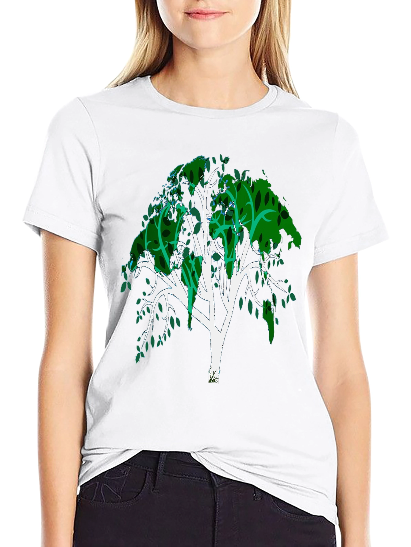 Tree Graphic Tee - Mens Black T-Shirt