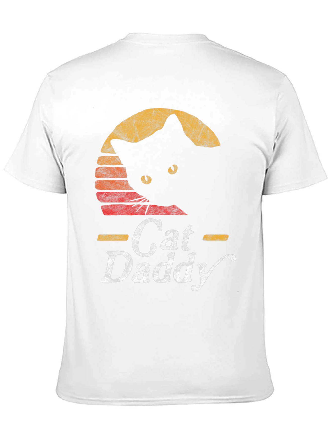 Cat Daddy Graphic Tee - Retro Style