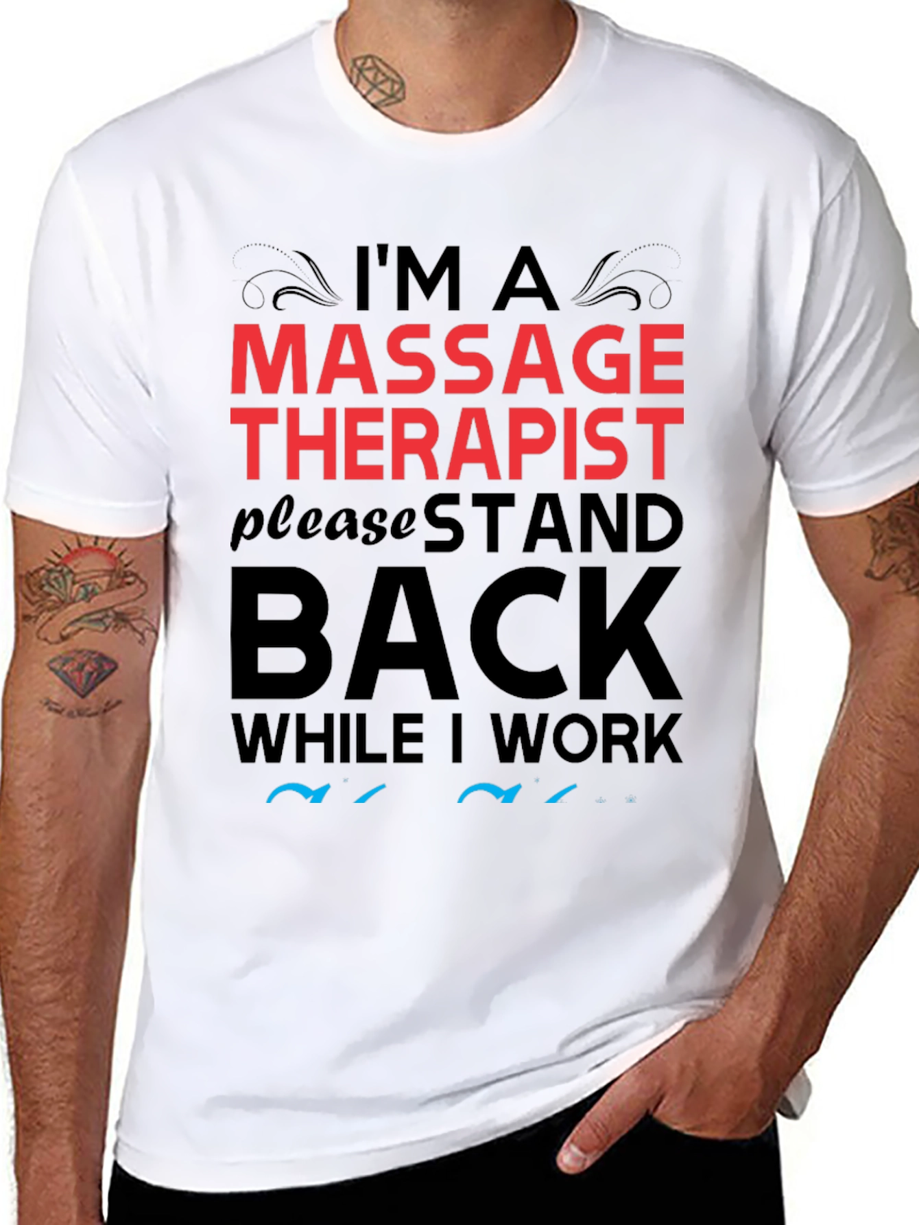 Massage Therapist Novelty T-Shirt