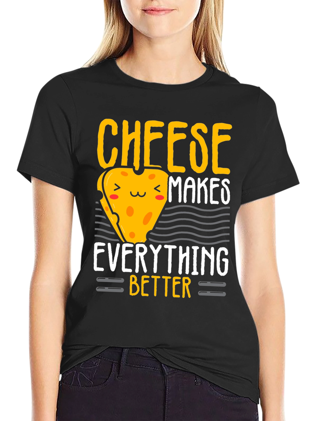 Cheese Makes Everything Better Graphic Tee
