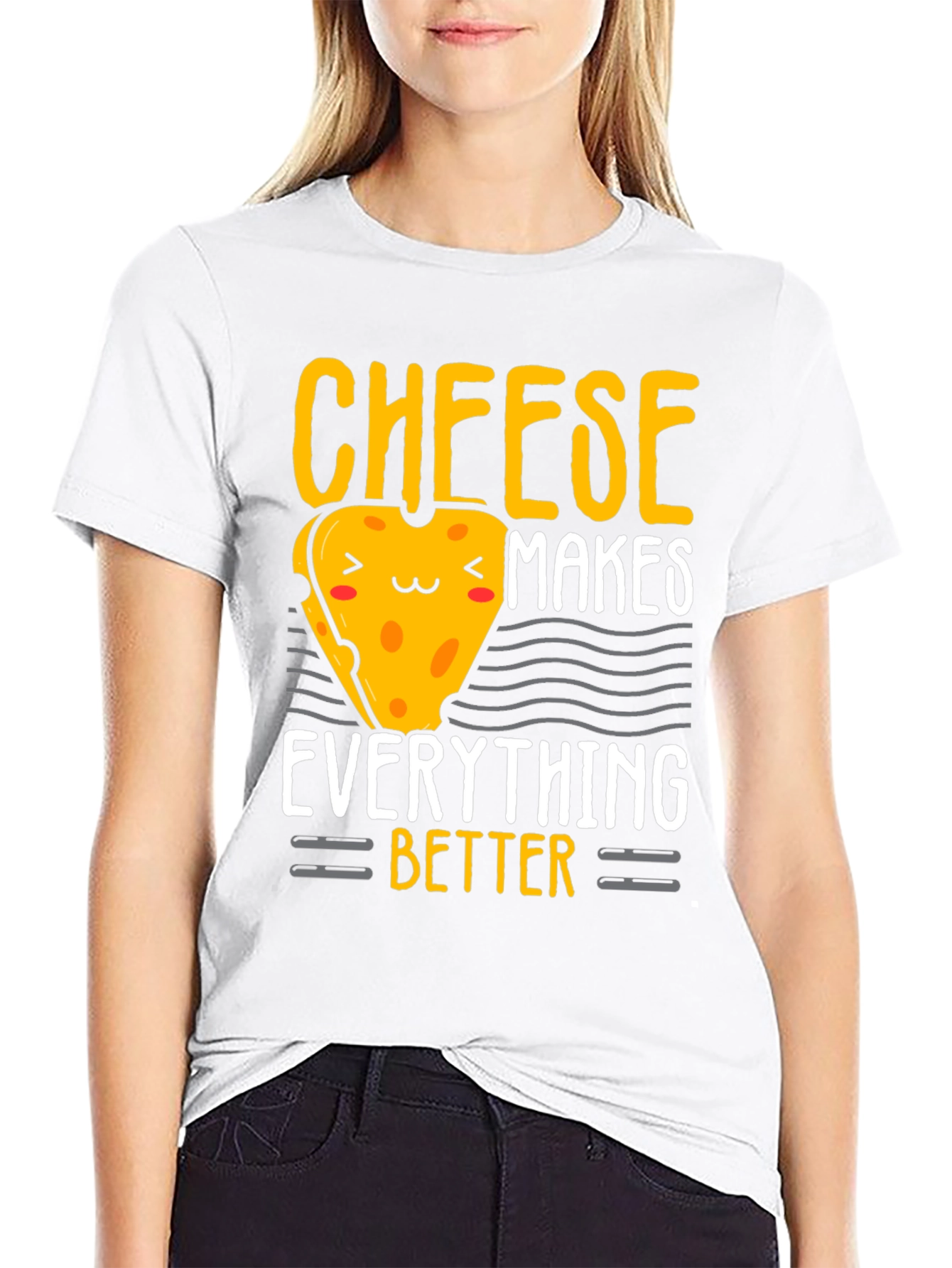 Cheese Makes Everything Better Graphic Tee
