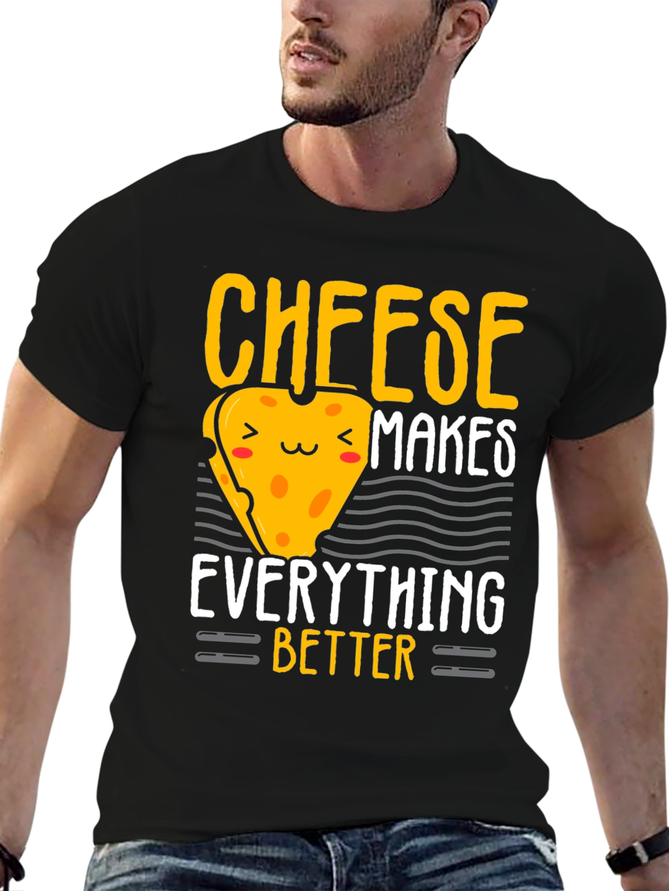 Cheese Makes Everything Better Graphic Tee