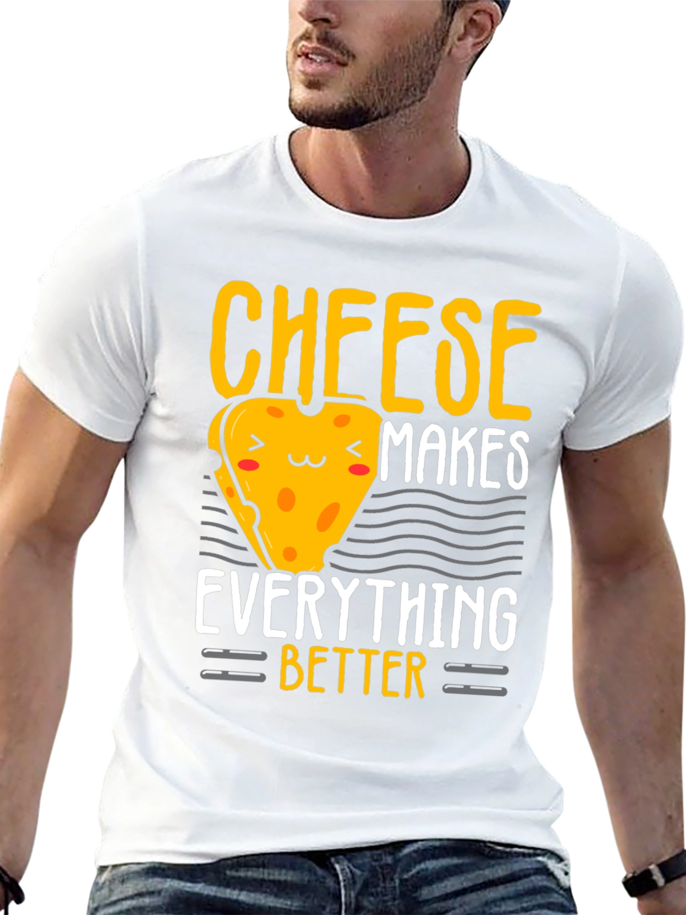 Cheese Makes Everything Better Graphic Tee