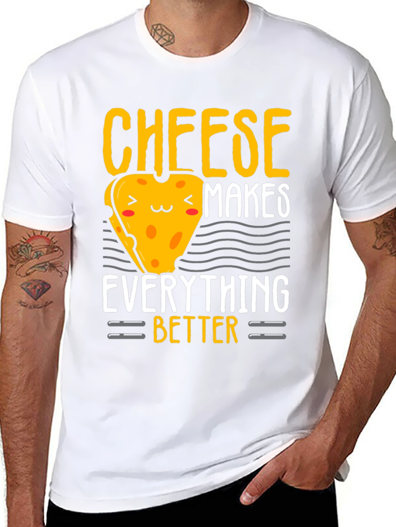 Cheese Makes Everything Better Graphic Tee