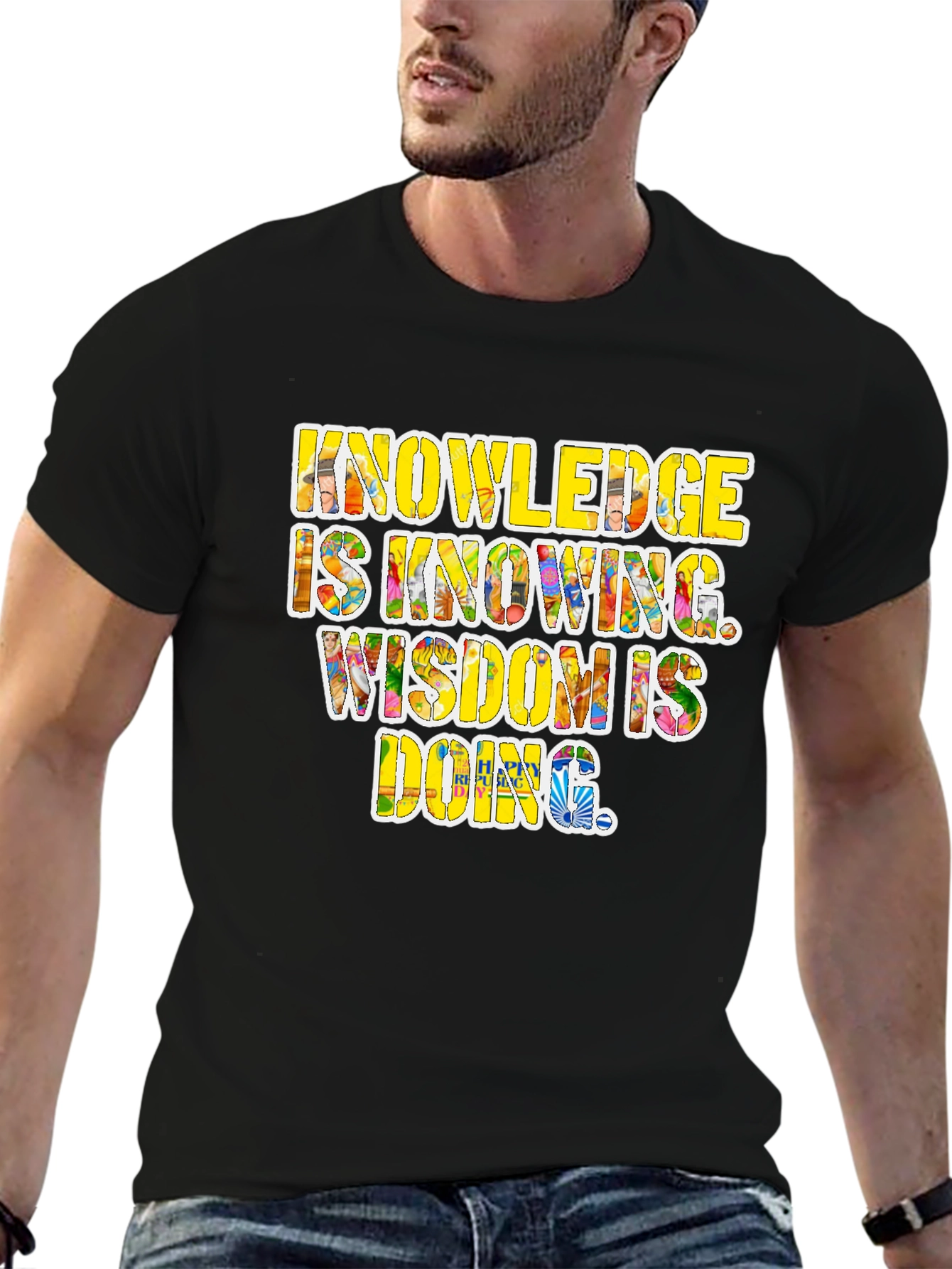 Knowledge Wisdom Doing Graphic Tee