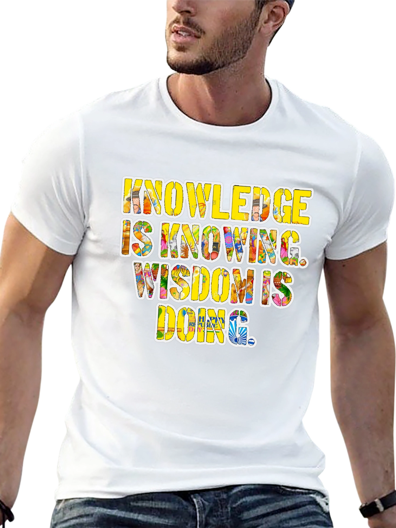 Knowledge Wisdom Doing Graphic Tee