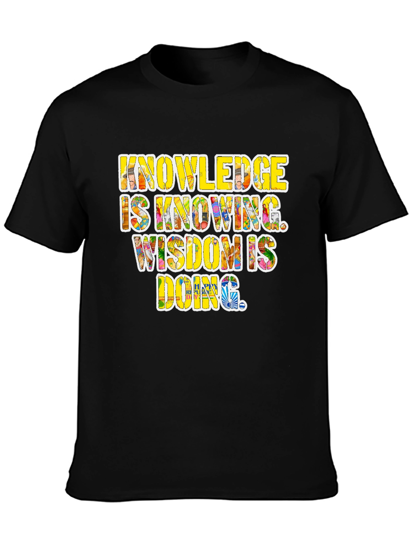 Knowledge Wisdom Doing Graphic Tee