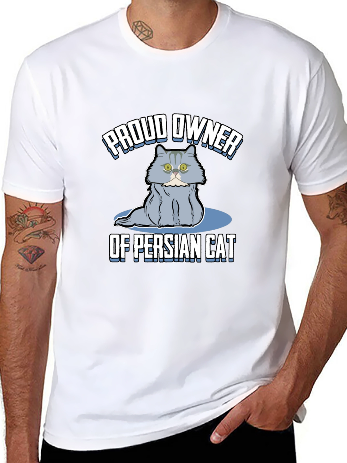 Proud Owner of Persian Cat T-Shirt