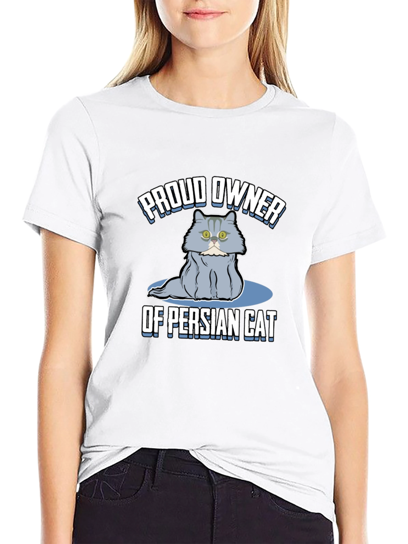 Proud Owner of Persian Cat T-Shirt