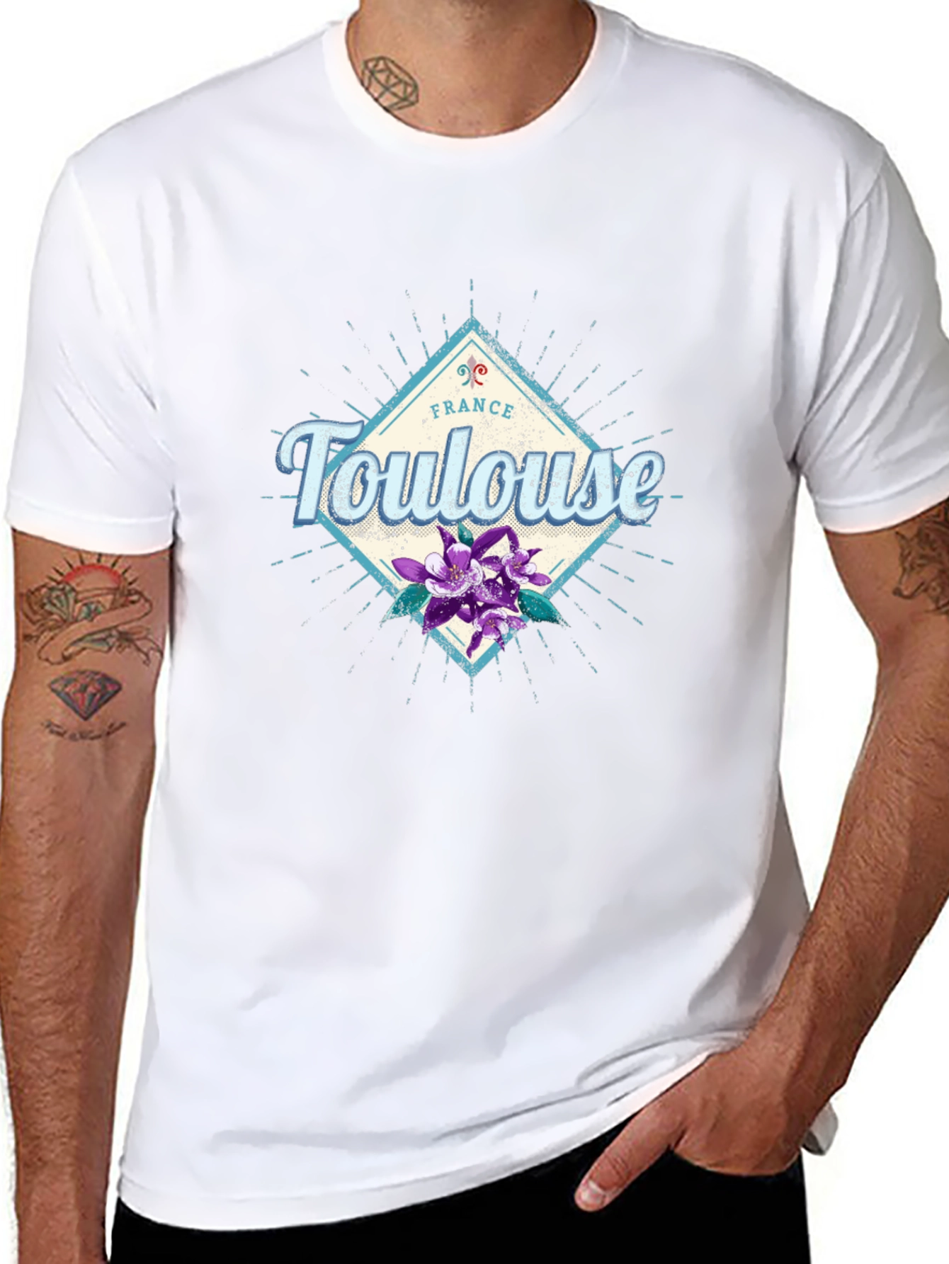 Toulouse France Graphic Tee