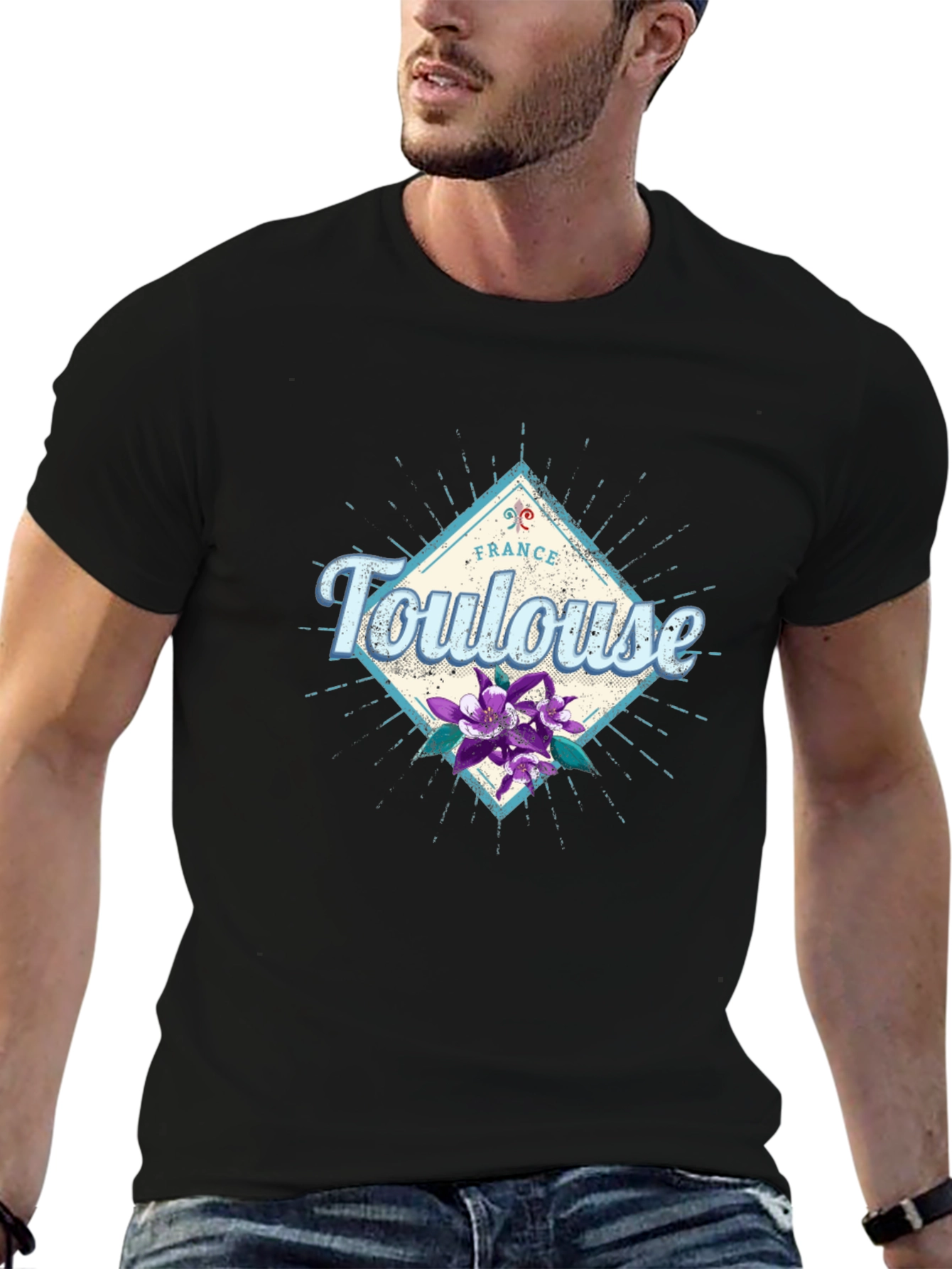 Toulouse France Graphic Tee