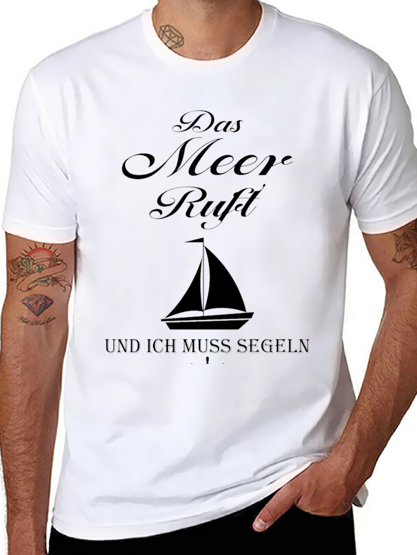 Das Meer Ruft Sailing T-Shirt