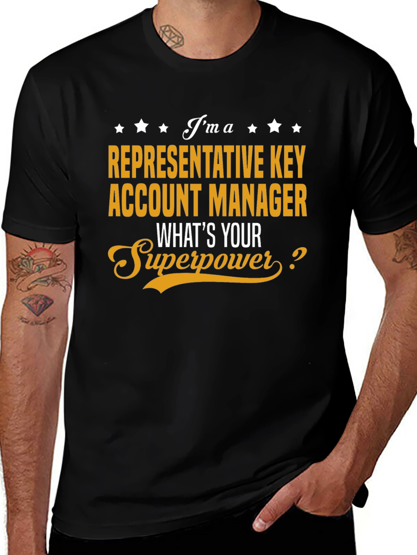 Representative Key Account Manager Superpower T-Shirt