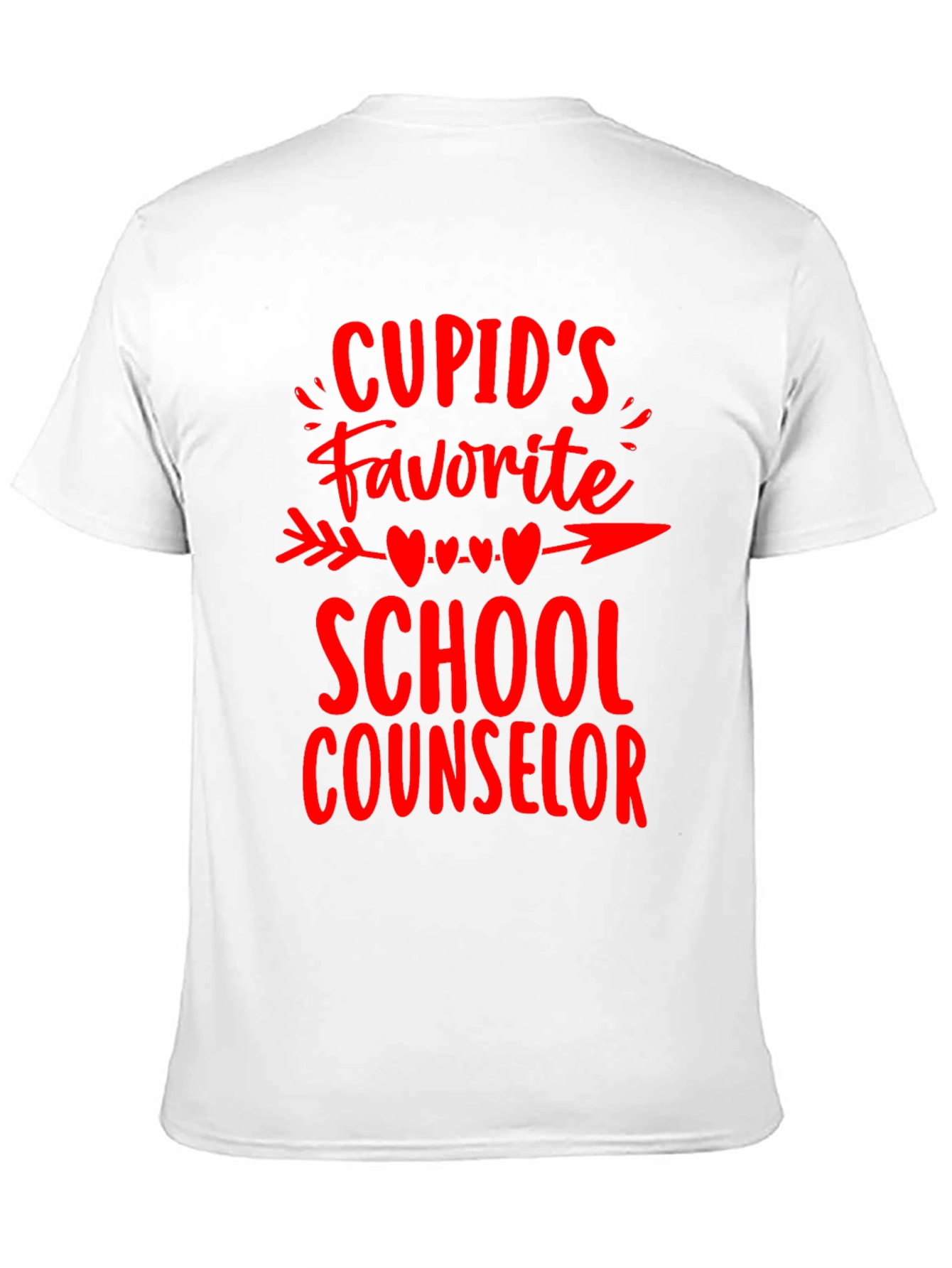 Cupids Favorite School Counselor Graphic Tee
