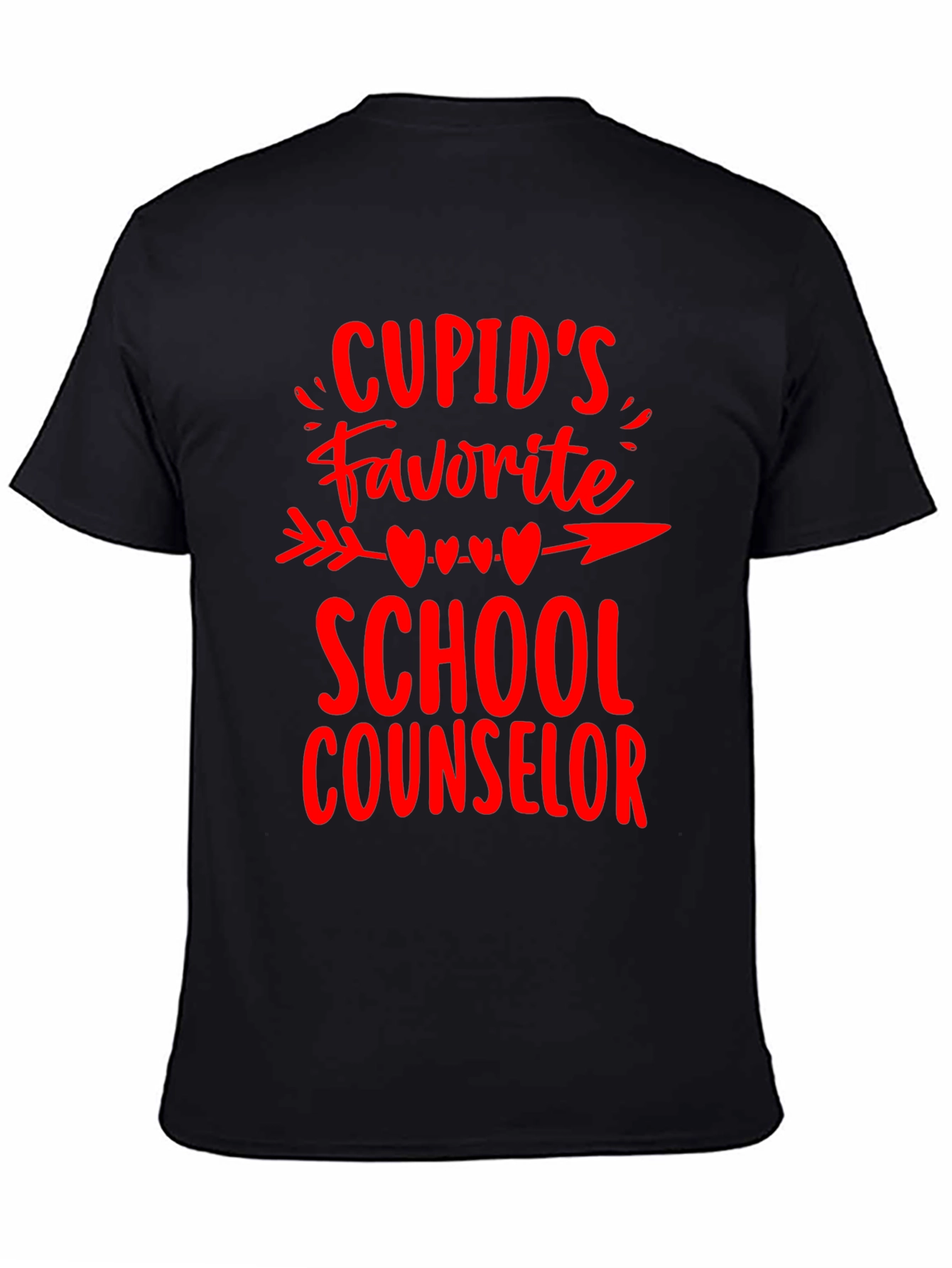 Cupids Favorite School Counselor Graphic Tee