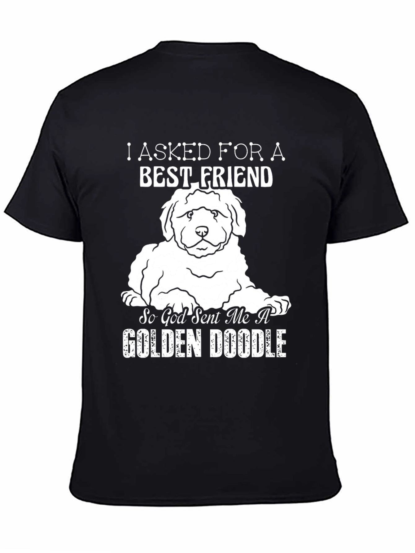 Golden Doodle Best Friend T-Shirt – Cute Dog Lover Tee