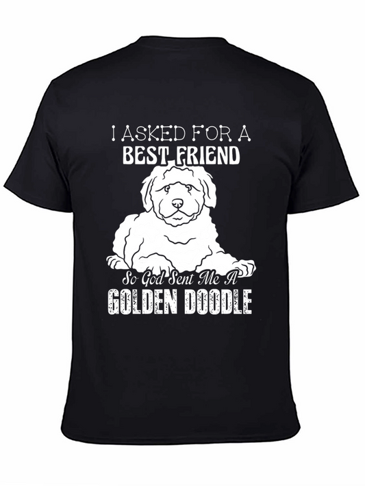 Golden Doodle Best Friend T-Shirt – Cute Dog Lover Tee
