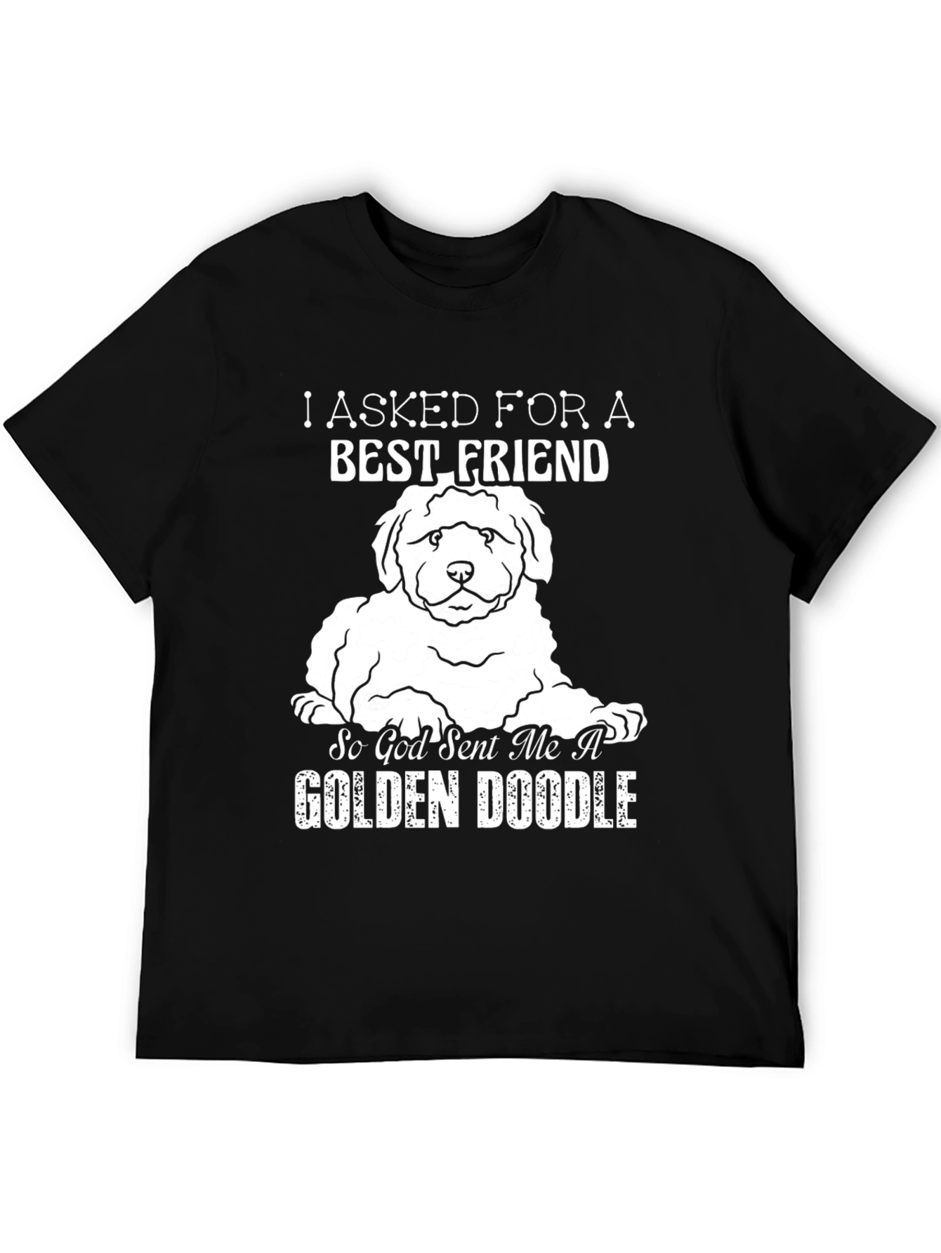 Golden Doodle Best Friend T-Shirt – Cute Dog Lover Tee
