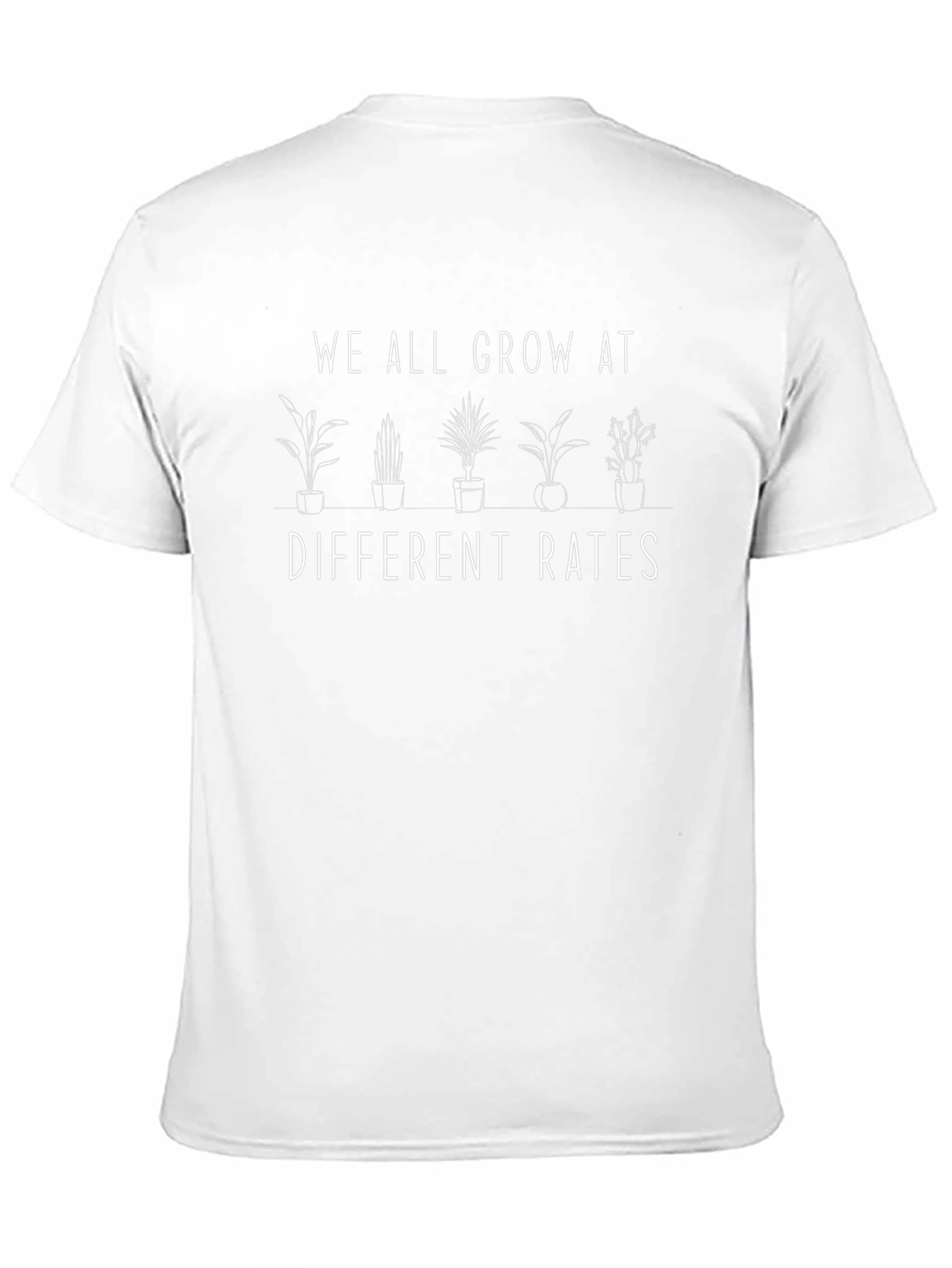 Grow at Different Rates Graphic Tee
