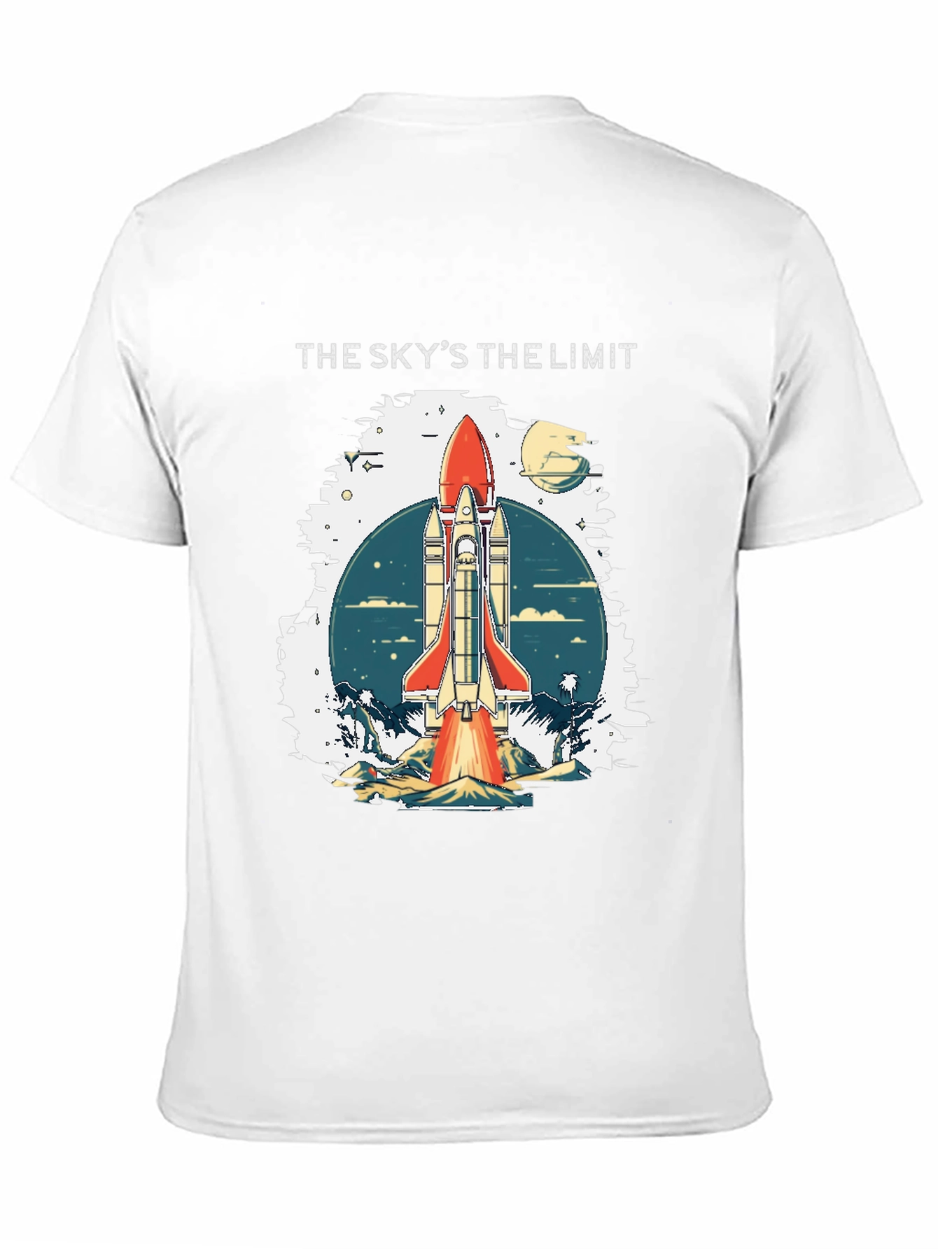Skys the Limit Rocket T-Shirt